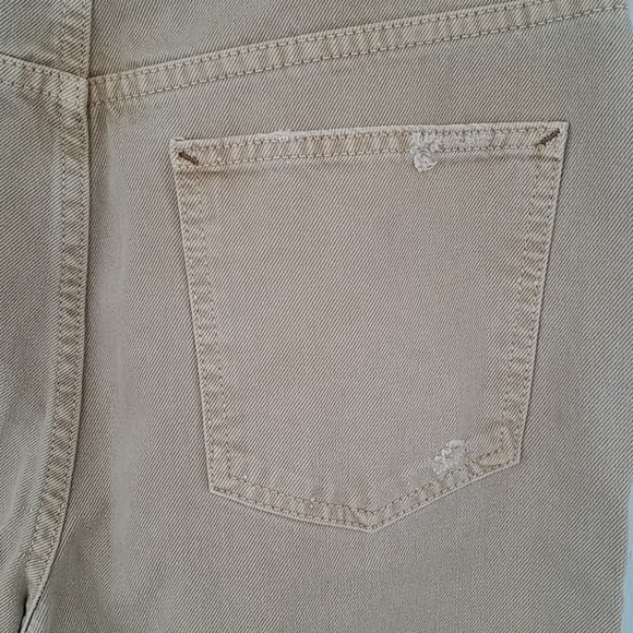 New Free People Tan Distressed Straight Le… - Picture 10 of 13